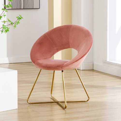 Pink Velvet Accent Chairs You'll Love Wayfair